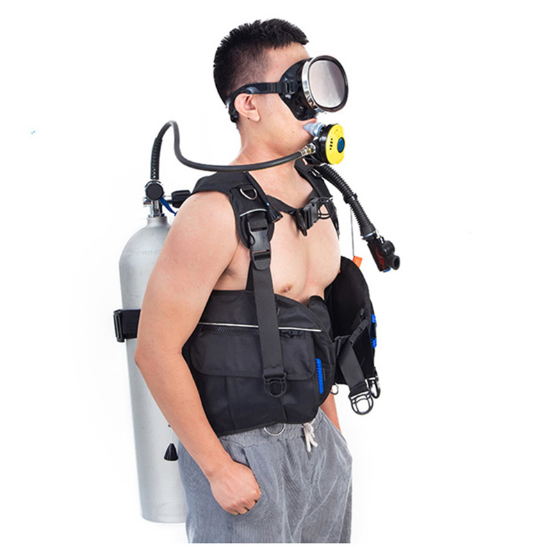 Snorkel Set - Duikdrijfvermogen Compensator Scuba Front Verstelbaar BCD