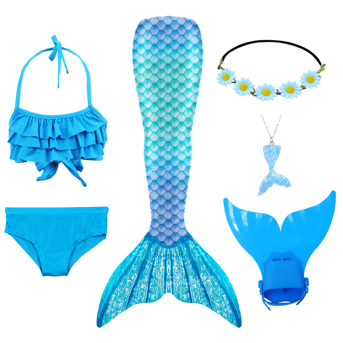 Swim Fins - Meisjes Zwemmen Zeemeermin Staart Meisje Ariel