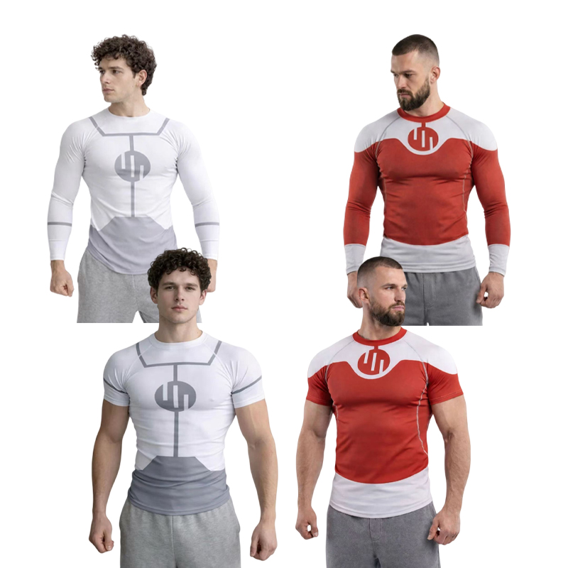 Rash Guard - Onoverwinnelijk Cosplay Rash Guard Duiken T-shirt