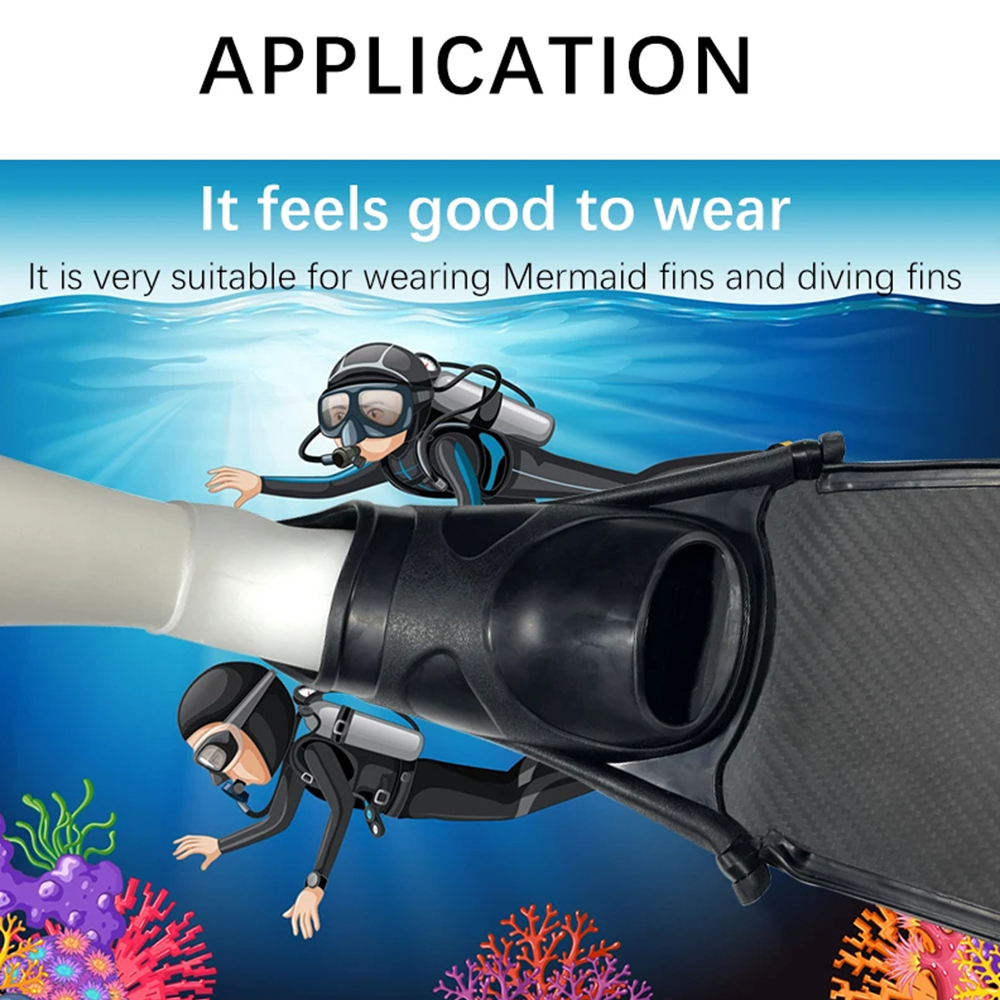 Siliconen wetsuitsokken voor z - Flippers Swimming recensie en prijs