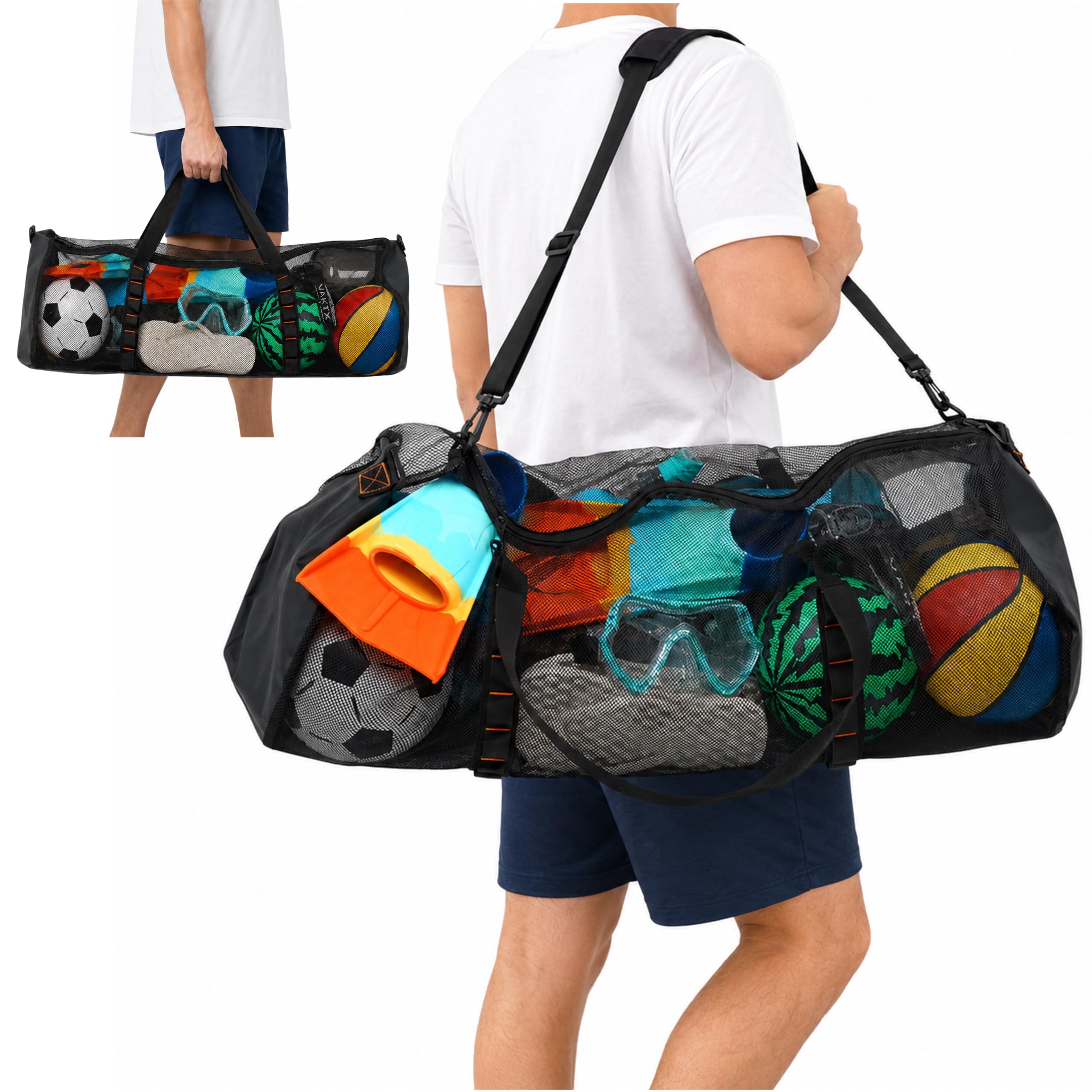 113L & 43L Mesh duik- en reist - Snorkeling Gear recensie en prijs