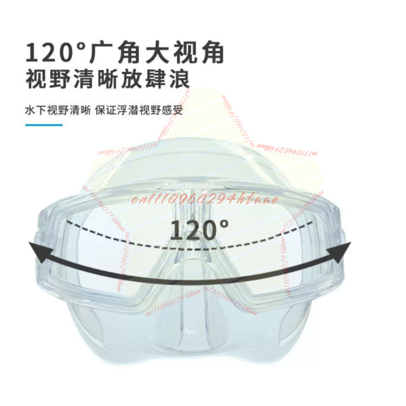 Voor freedivingmasker Half gez - Diving Mask recensie en prijs