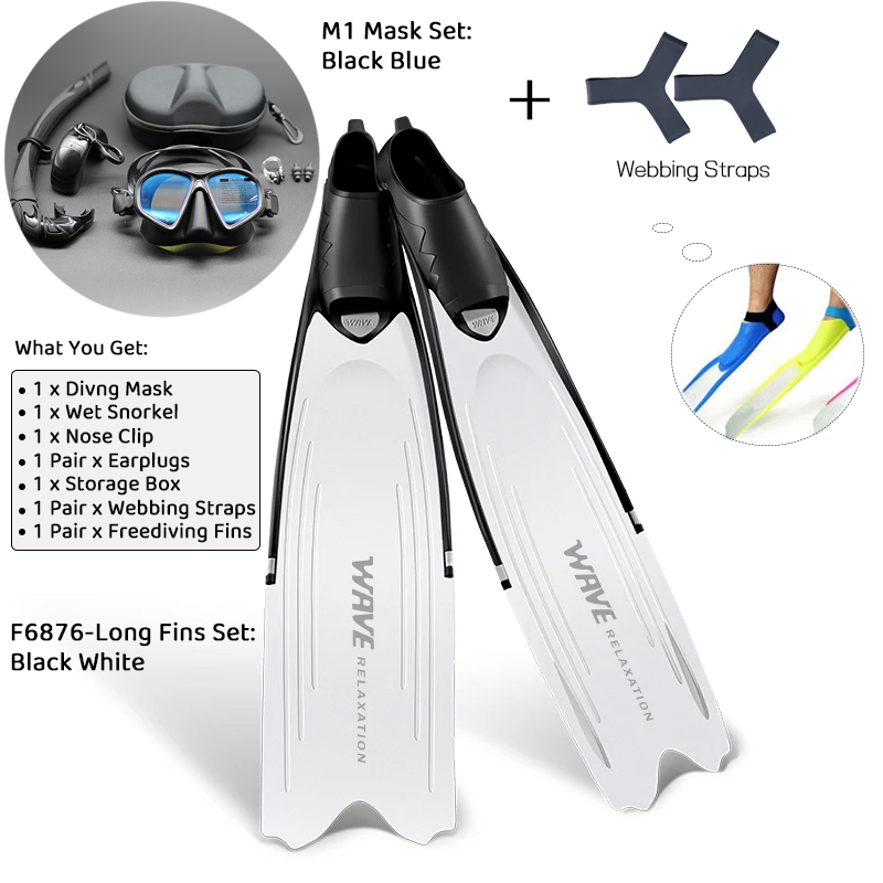 Professionele Freediving Lange - Snorkel Set recensie en prijs
